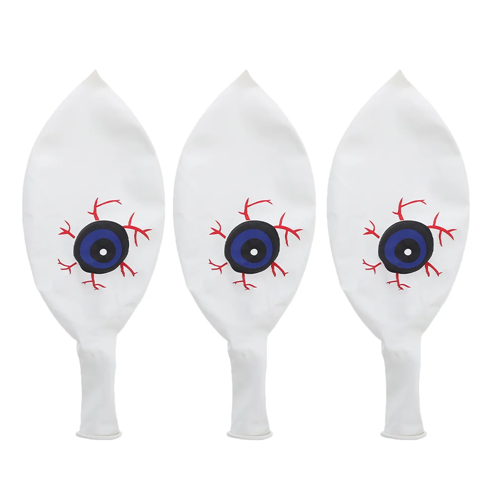 

Balloonseyeball Party Balloon Inflatable Eye Scary Eyeballs Horror Supplies Decorations Rubber Happy Favor Printed Blood