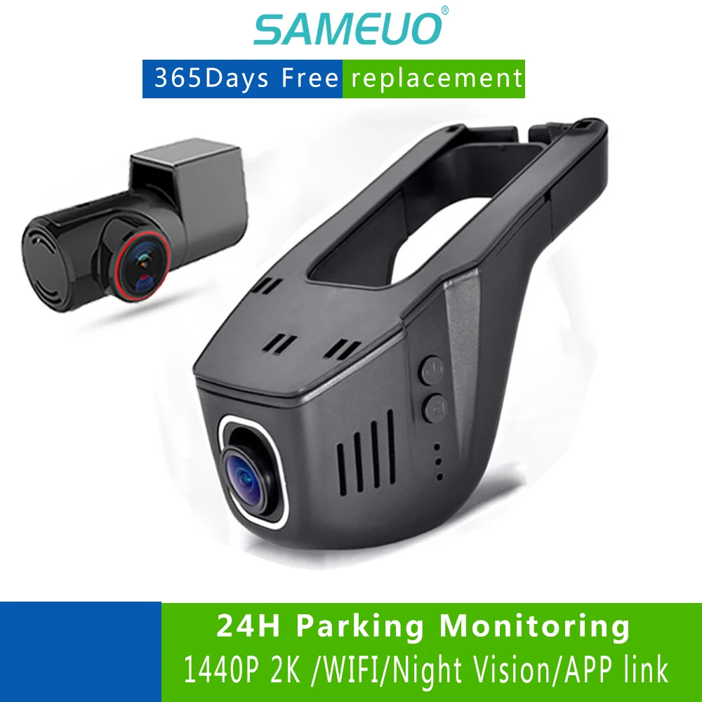 

Sameuo U680Pro Car Camera Rear View Auto Dashcam For Dash Cam 4K way 2160P Video Recorder Reverse Dvr WIFI 24H Parking Monitor