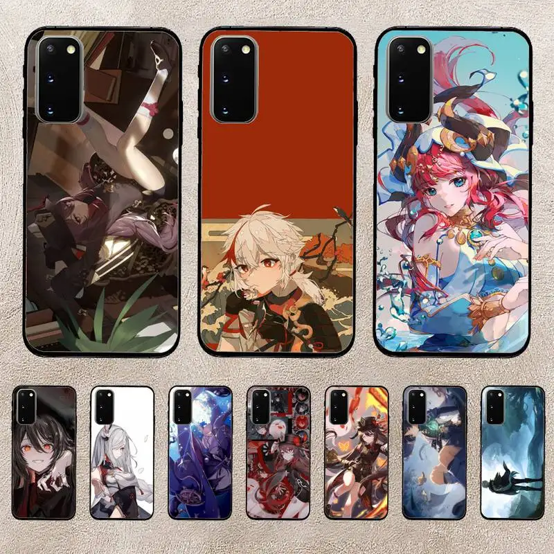 

Genshin Impact Anime Phone Case For Huawei Honor 10Lite 10i 20 8x 10 Funda 9lite 9xpro Back Coque