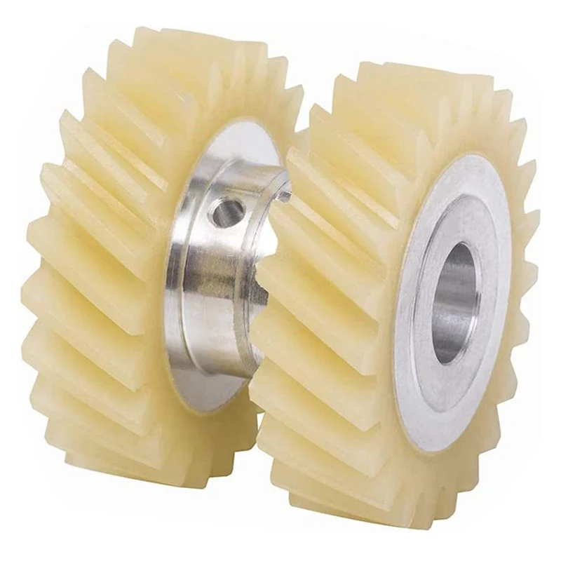 

W10112253 9706416 Motor Brush W10380496 4162897 Mixer Worm Drive Gear for Kitchenaid Stand & A Pair of Motor Brushes