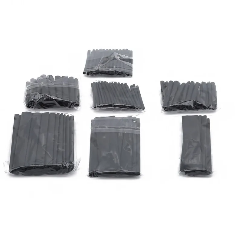 

127 Pcs Heat Shrink Sleeving Tube Tube Assortment Kit Electrical Connection Electrical Wire Wrap Cable Waterproof Shrinkage 2:1