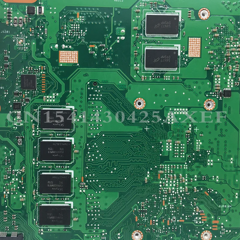 Материнская плата Dinzi UX310UV для ноутбука ASUS ZenBook UX310UQK UX310UQ UX410UV UX310U материнская 8G-RAM