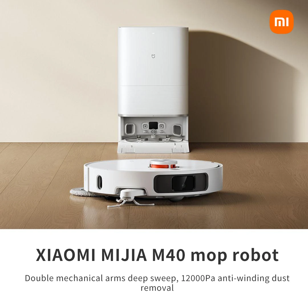 Робот-пылесос Xiaomi Mijia M40, беспроводной, влажная уборка ...