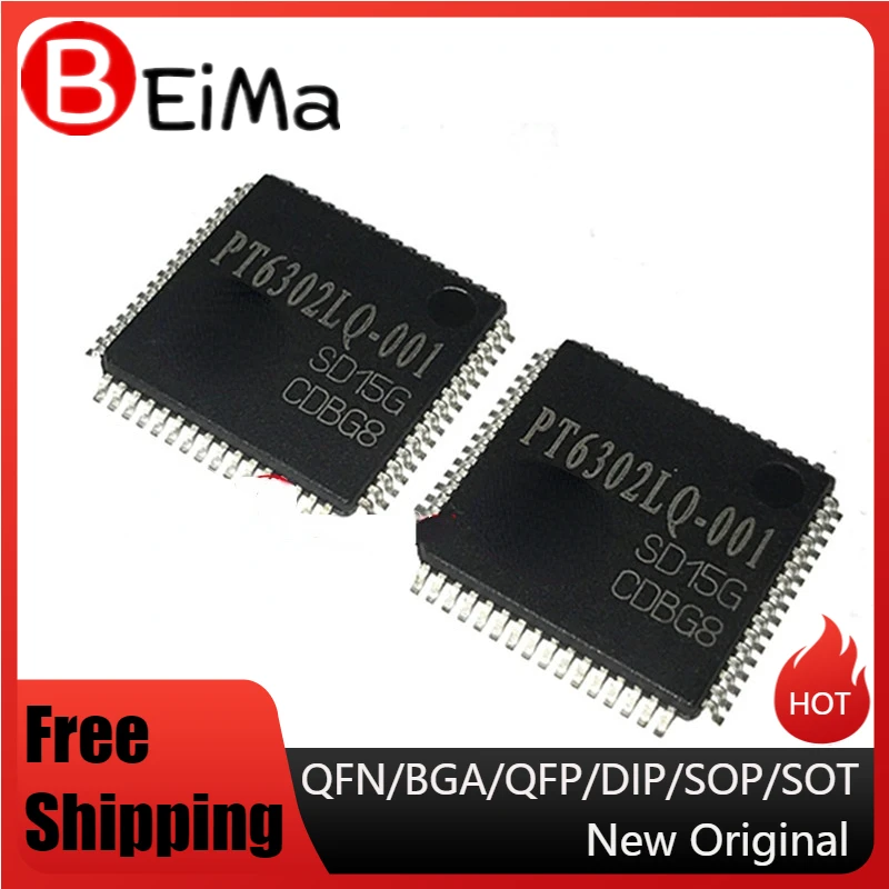 

(5piece)PT6302LQ-001 - PT6315 - PTC6524-LQ - PT6324-LQ - PT6312LQ - PTC6302LQ-003 LQFP64