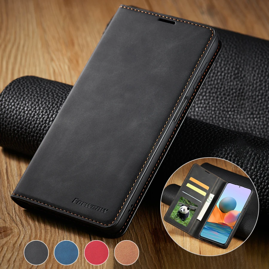 

Wallet Leather Case For Xiaomi Redmi 10 2022 9 9A 9C 9T 8 Note 10 10S 10 Pro 9 9S 9 Pro 8 Pro 7 Mi Poco X3 GT M3 M4 Pro F3 11T