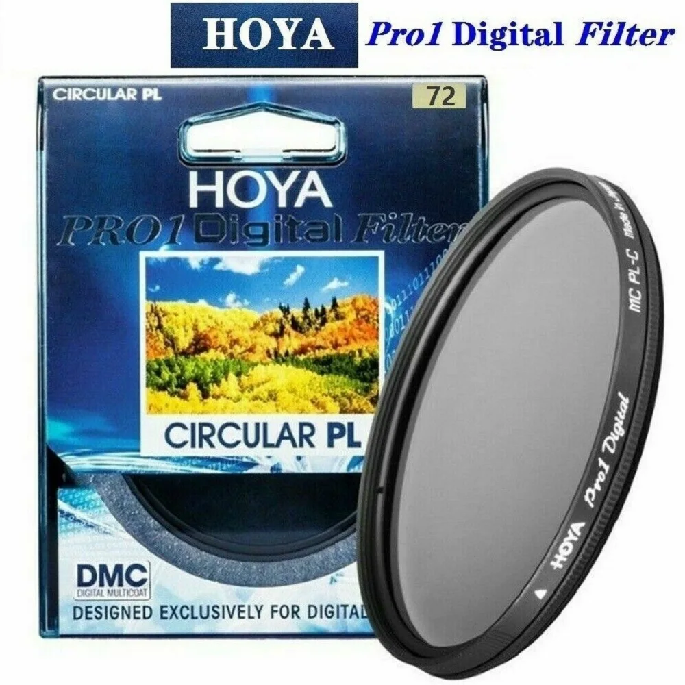 

HOYA PRO1 Digital CPL 72mm CIRCULAR Polarizing Polarizer Filter Pro 1 DMC CIR-PL Multicoat for Nikon Canon Sony Camera Filter