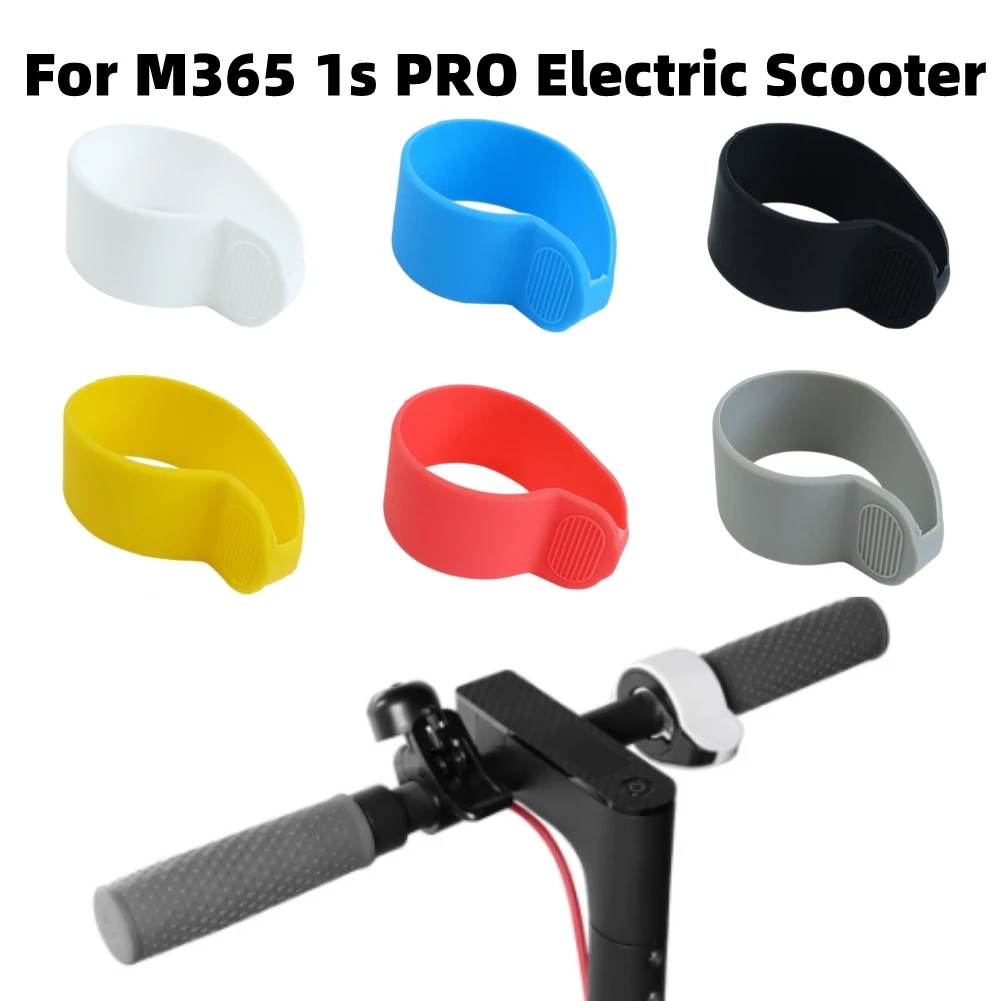 

Universal Scooter Silicone Sleeve Electric Scooter Handlebar Finger Dial Protection Cover for Xiaomi Mijia M365 Pro Skateboard