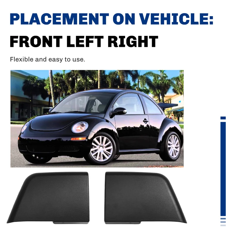 Фото Пара корпусов переключателей приборной панели QB-Custom Fit для VW Beetle 2006-2010 гг.; Skus 1C0-858-100-C-2AQ и 1C0-858-099-C-2AO №4