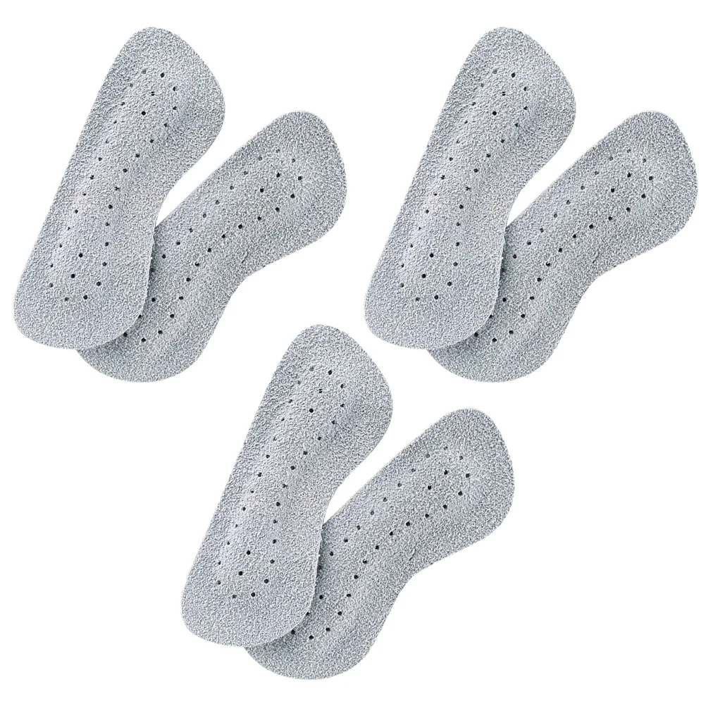 

3 Pairs Shoe Heel Sticker Insoles Heels Rear High Grips Cushions Womens Sneakers Foot Care Socks High-heeled Shoes Pad
