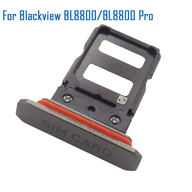 

New Original SIM Card Tray Sim Card Holder Card Slot Mobile Phone Repair Accessories Part For Blackview BV8800 BL8800 Pro BL8800