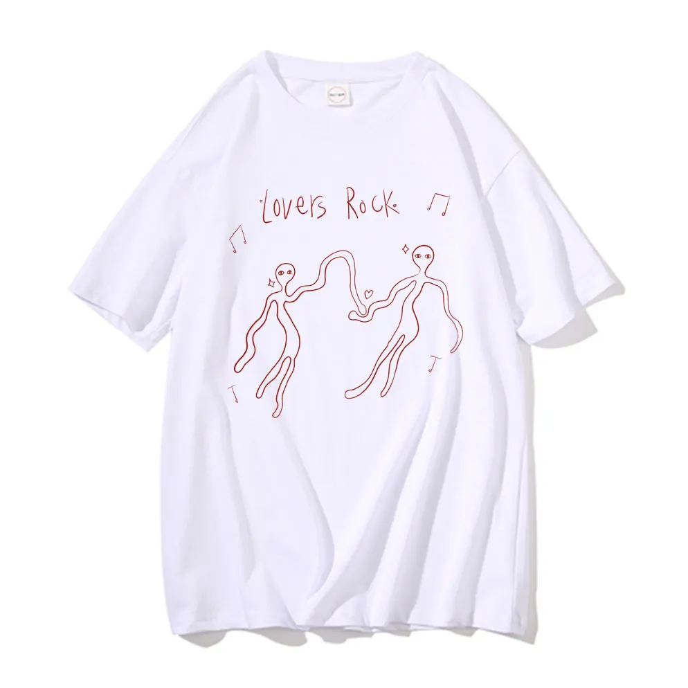

Singer Tv Girl Lover's Rock Printed Tshirt Unisex Oversized Short Sleeve Tees Streetwear Men Women Quality Casual Loose T-shirts