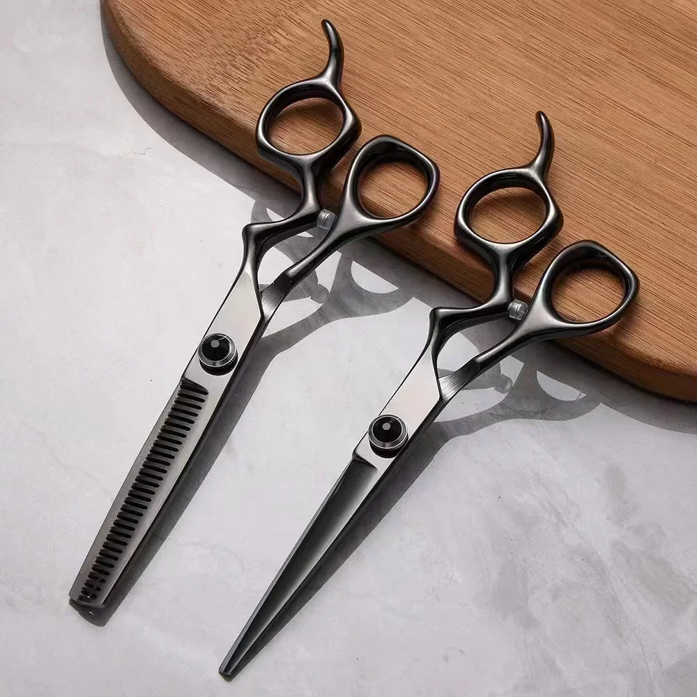 

6 дюймов профессиональные ножницы из нержавеющей стали для парикмахерской парикмахерские ножницы для стрижки волос филировка ножницы для стрижки