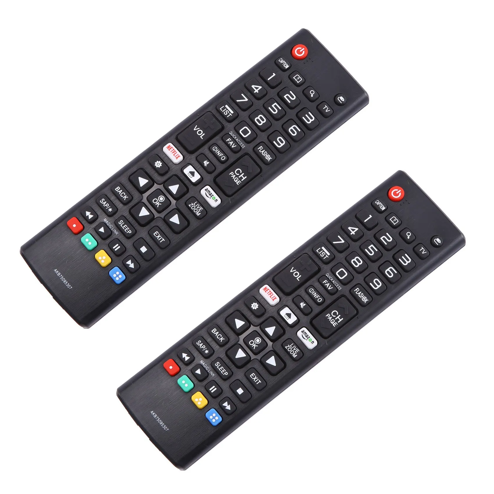 

2 шт., пульт дистанционного управления для телевизоров Lg Akb75095307