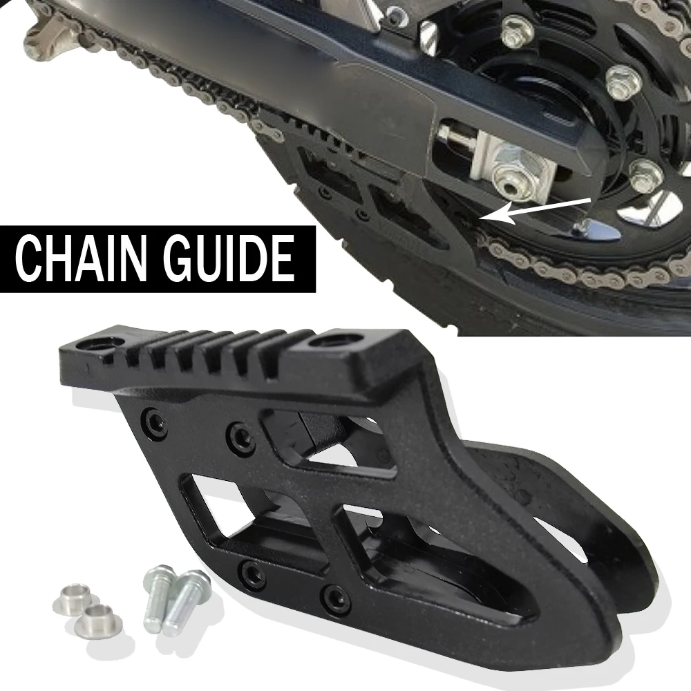 

For YAMAHA Tenere 700 XTZ XT700Z T 700 T7 motorcycle Chain Guide Pulley Chains Stabilizer Chainring Protector Plate Guard Cover