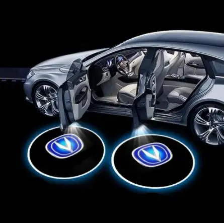 Автомобильная светодиодная проекция для двери, проекция Приветствия для Changan CS15 CS35 CS55 CS75 CS95 EADO XT DT RAETON CC Alsvin V7 V3 Honor Benni