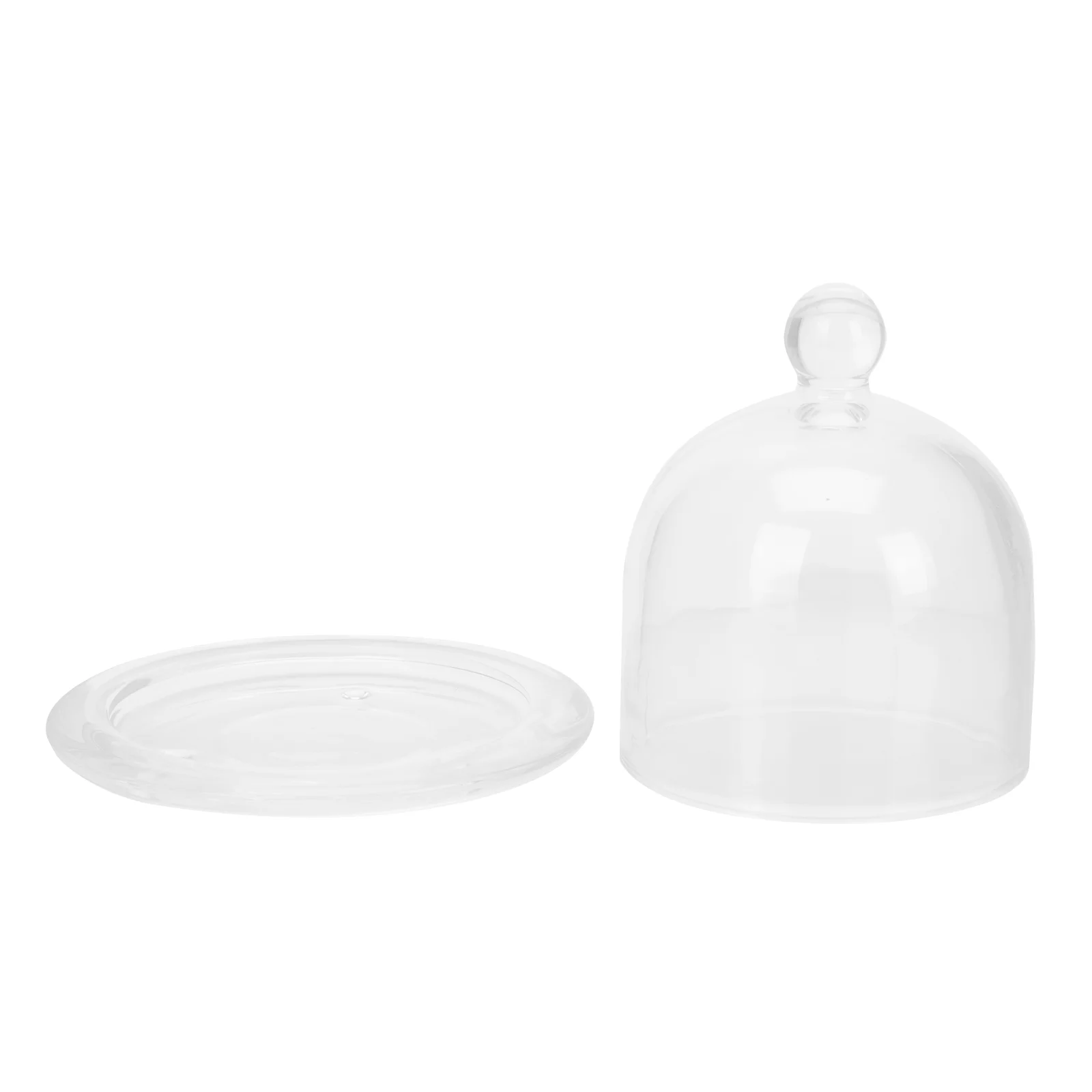 

Cake Dome Stand Cover Serving Plate Dessert Platter Cheese Tray Display Lid Round Cloche Lemon Dish Cupcake Bell Base Wedding