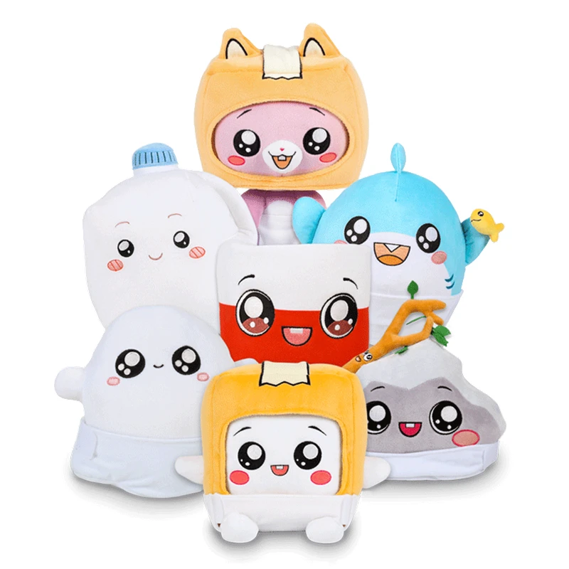 Детская млечная плюшевая кукла LANKYBOX для пения в молочном стиле мягкая Thicc виде