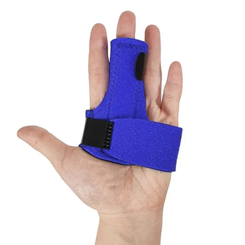 

Finger Splint Breathable Trigger Finger Support Protective Finger Guard Knuckle Immobilization For Middle Finger Ring Finger