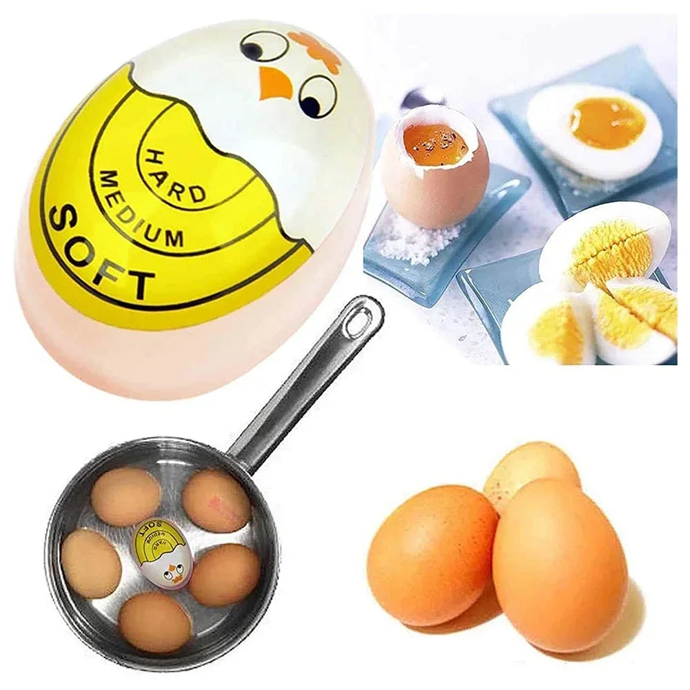 НОВЫЙ таймер для яиц креативный изменения цвета сигнализация вареных плита