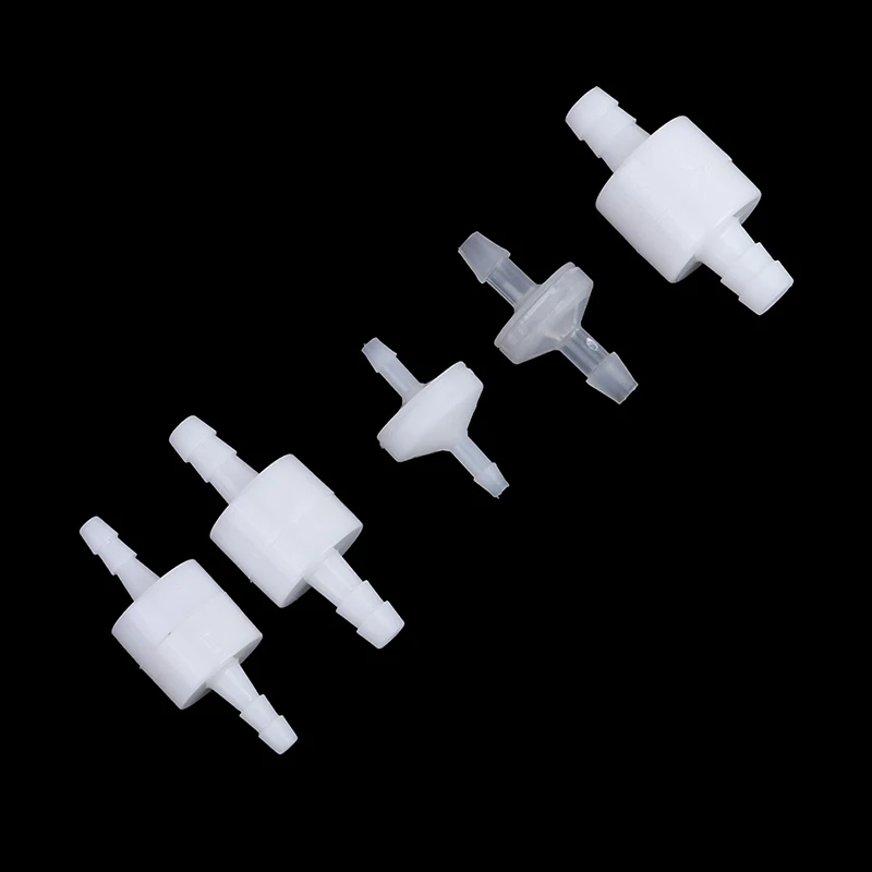 

1Pc Plastic One-Way Non-Return Water Inline Fluids Check Valves for Fuel Gas Liquid