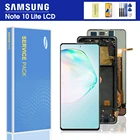 6,7 ''оригинальный сменный ЖК-дисплей для Samsung Galaxy Note 10 lite LCD N770FDS N770FDSM ЖК-дисплей с сенсорным экраном дигитайзер