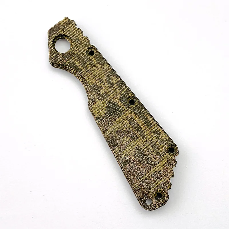 1 пластырь Flax Micarta складной ручки для оригинального SMF - инструмента Strider Micata Grip DIY