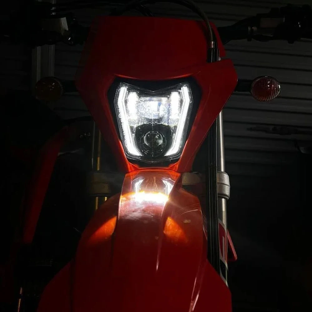 Фото Светодиодная фара для GasGas ES SM700 GAS GAS ES700 SM700 690 SMC Enduro R 2019-2024 Мотоциклетная фара H4 Лампа №3