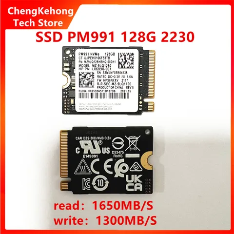 Samsung PM991 128ГБ SSD  M.2 2230