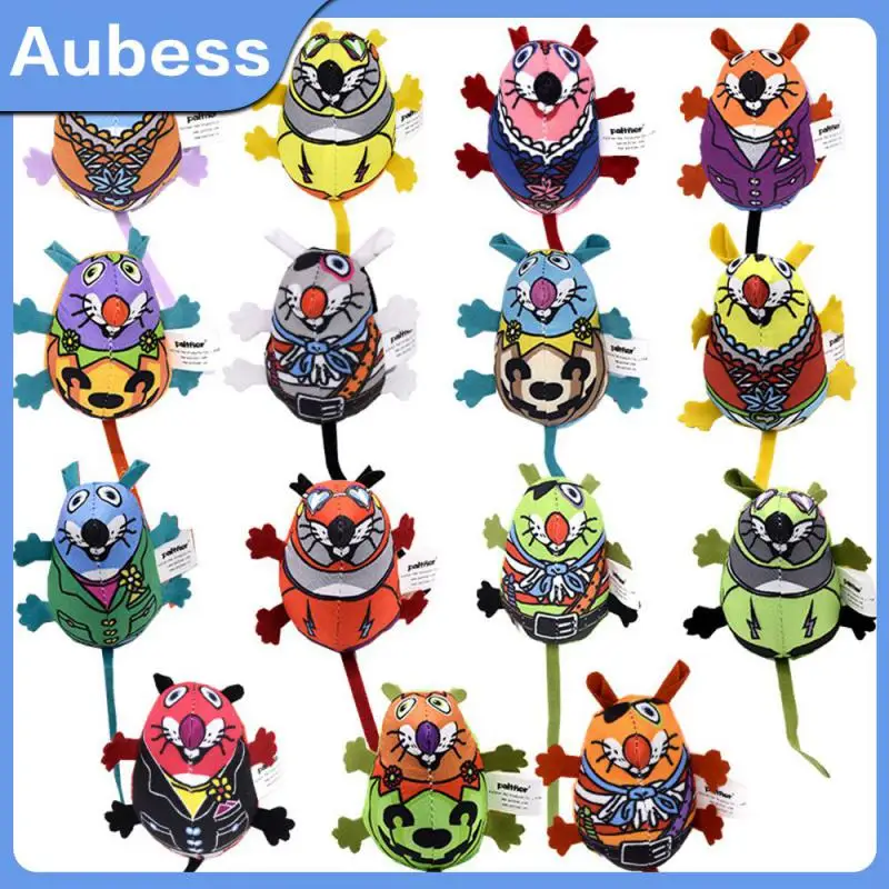 

Cat Plush Toy Built-in Sounding Bell Funny Catnip Toys Natural Catnip Plush Kitten Chewing Vocal Toy. Bell Sound Cat Toy Chewing