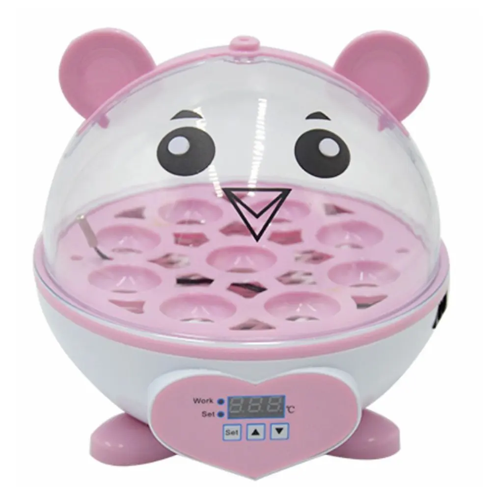 

New Mini 9 Eggs Incubator Incubation Brooder Manual Egg Turning Chicken Duck Quail Birds Egg Incubator Poultry Hatchery Machine