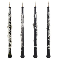 professional c key oboe fully automatic style nickel plated keys woodwind instrument with oboe reed gloves leather case strap