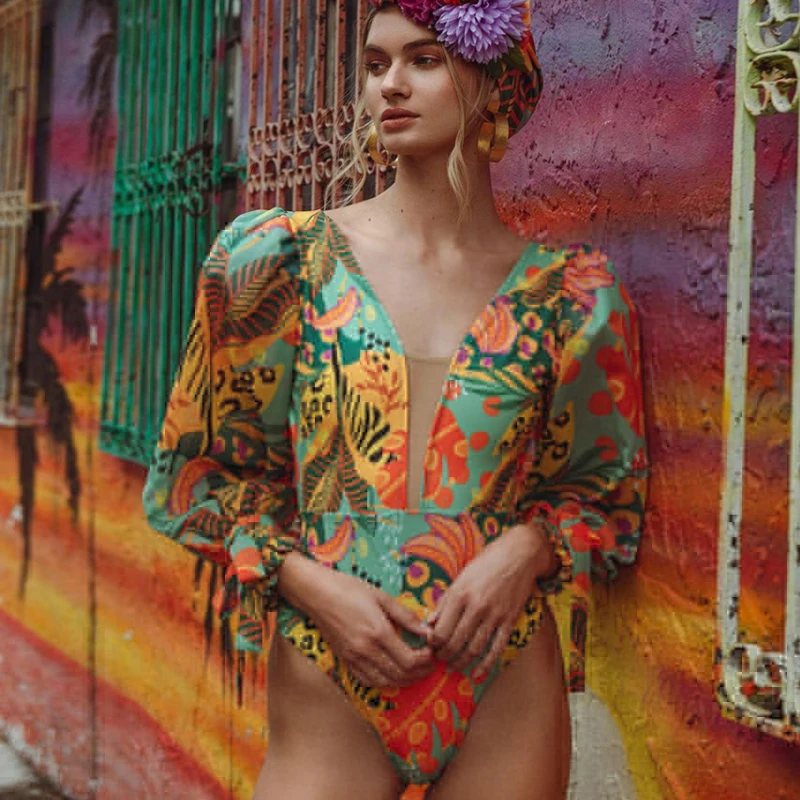 Рисунок 2 - 2023 сексуальный цельный купальник