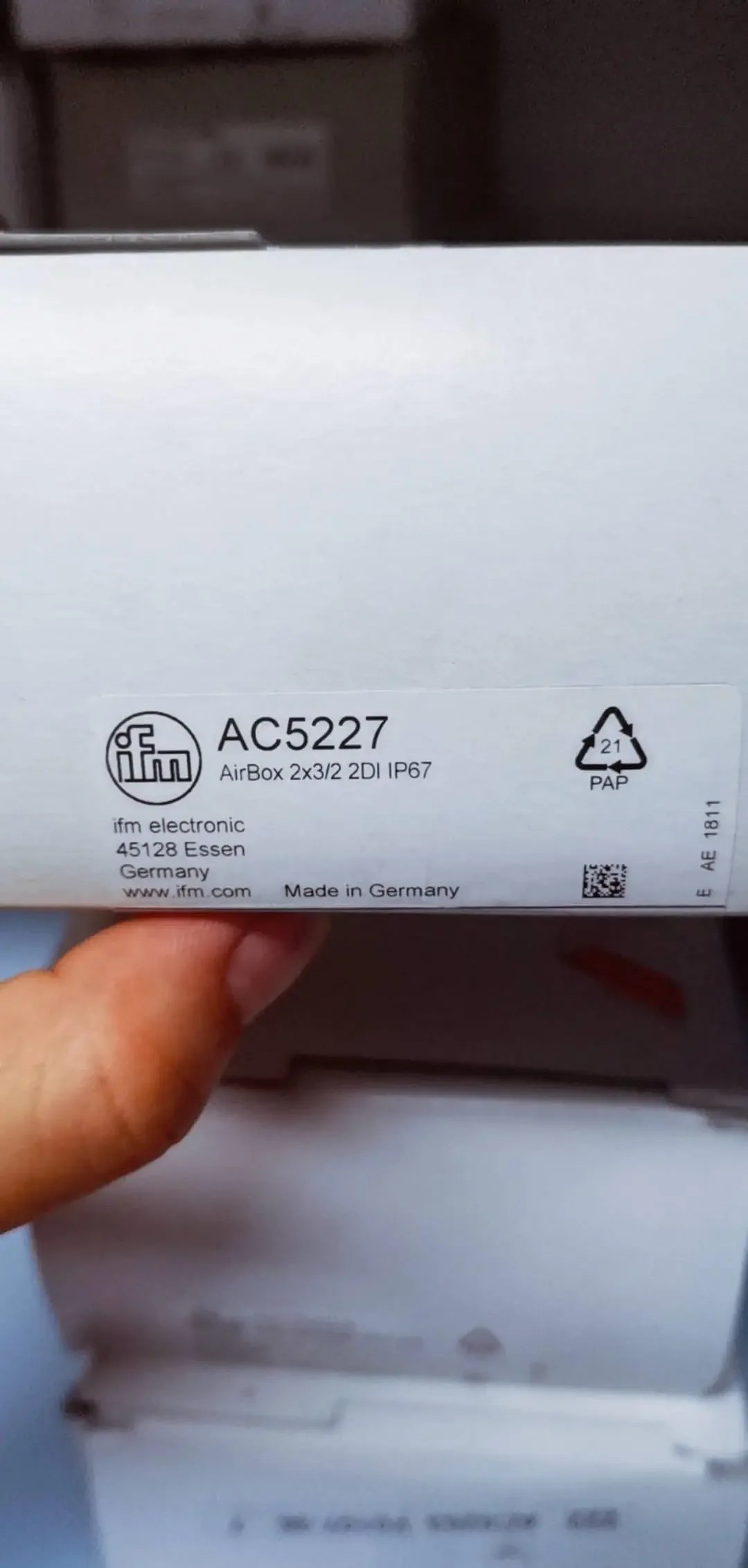 Новый и оригинальный IFM AC5227 AC5228