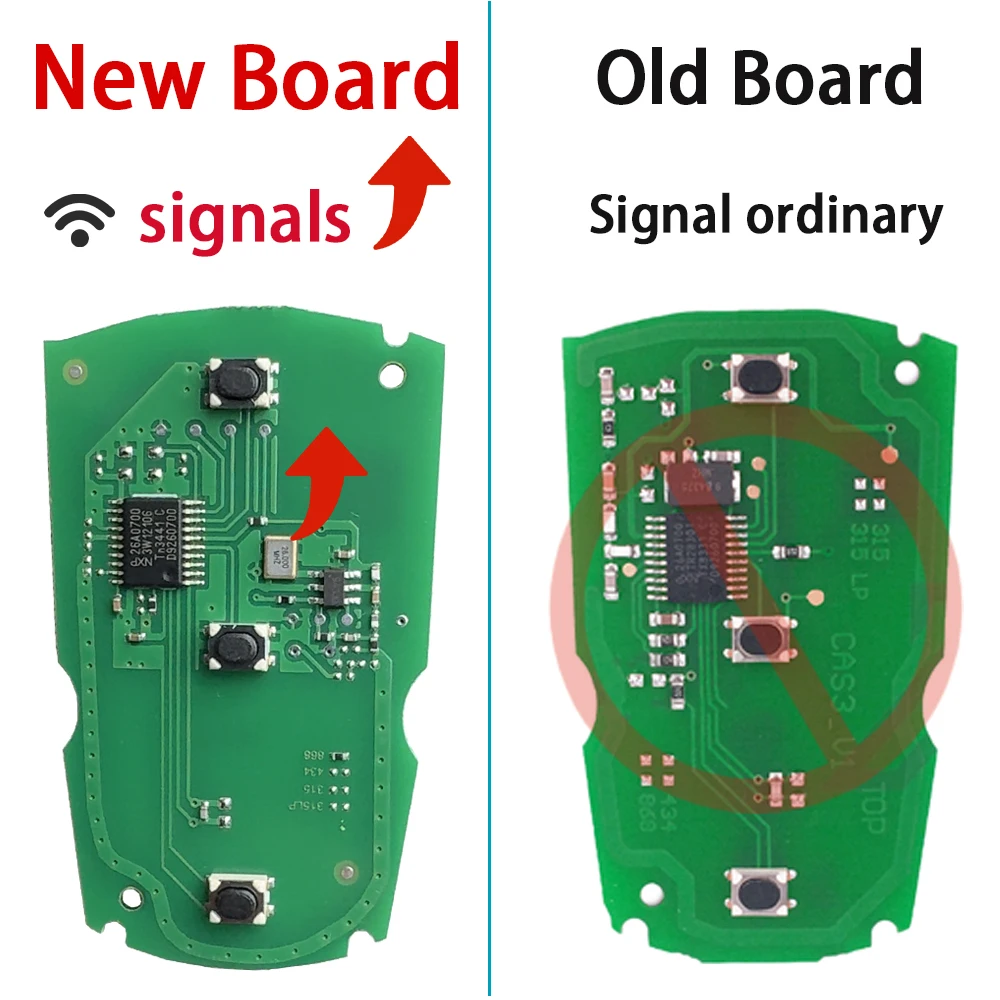 SUPERKE YKR55WK49127 KR55WK49123 KR55WK49186 PCF7945 чип 315/868 МГц дистанционный смарт-ключ для автомобиля
