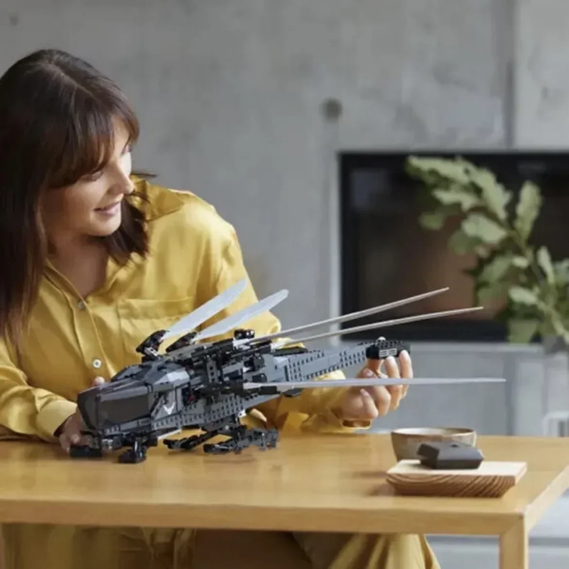 Иконы фильма Дюна Atreides Королевский ОРНИТОПТЕР 10327 Космос Стрекоза самолёт Arrakis