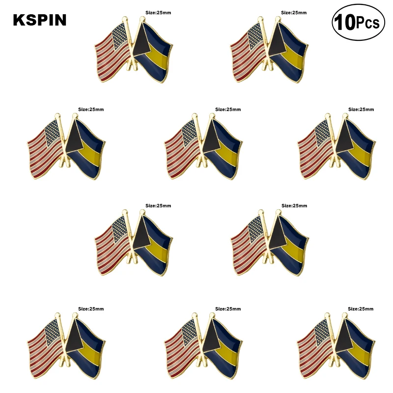 Фото U.S.A.& Sweden значок на лацкан значок брошь Значки 10 шт. много №4