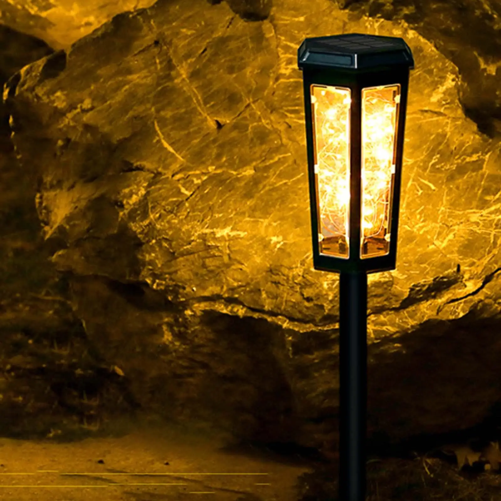 

Solar Garden Stakes Lights LED Landscape Lighting Decorative Outdoor Pathway Light for Lawn Outside Ground Decor Patio Party