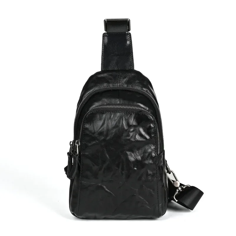 

Наплечная Сумка, поясная сумка, нагрудные сумки для мужчин, деловая сумка, Мужская Уличная черная сумка из натуральной коровьей кожи, сумка для телефона, карт