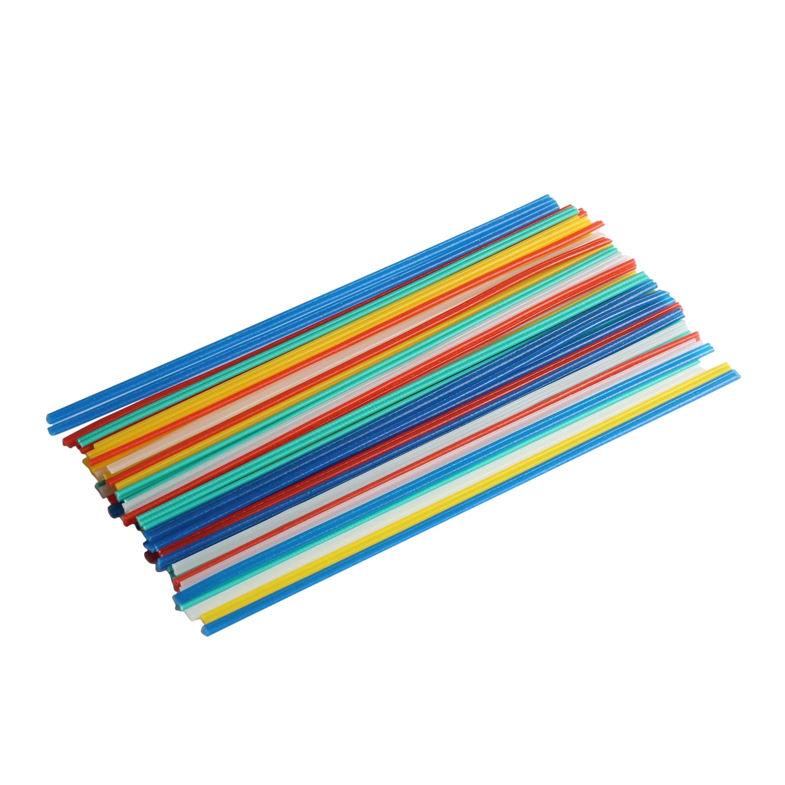 

50PCS Welding Rod Bumpers Repair PP PVC ABS Welding Rods 5 Types Color Solder Rods Soldering Supplies Welder Rod Strips For