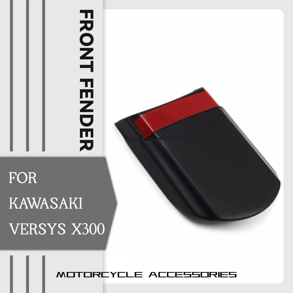 

Motorcycle Front Mudguard Fender Rear Extender Extension For KAWASAKI VERSYS X300 VERSYS-X300