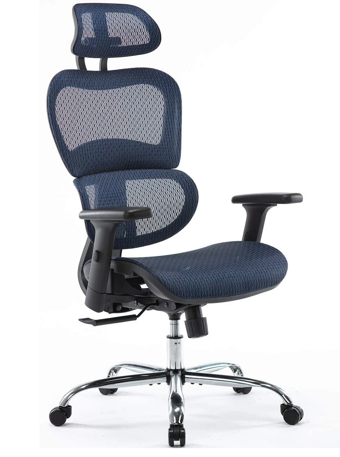 

Ergonomic High Back Adjustable Office Chair-BLUE