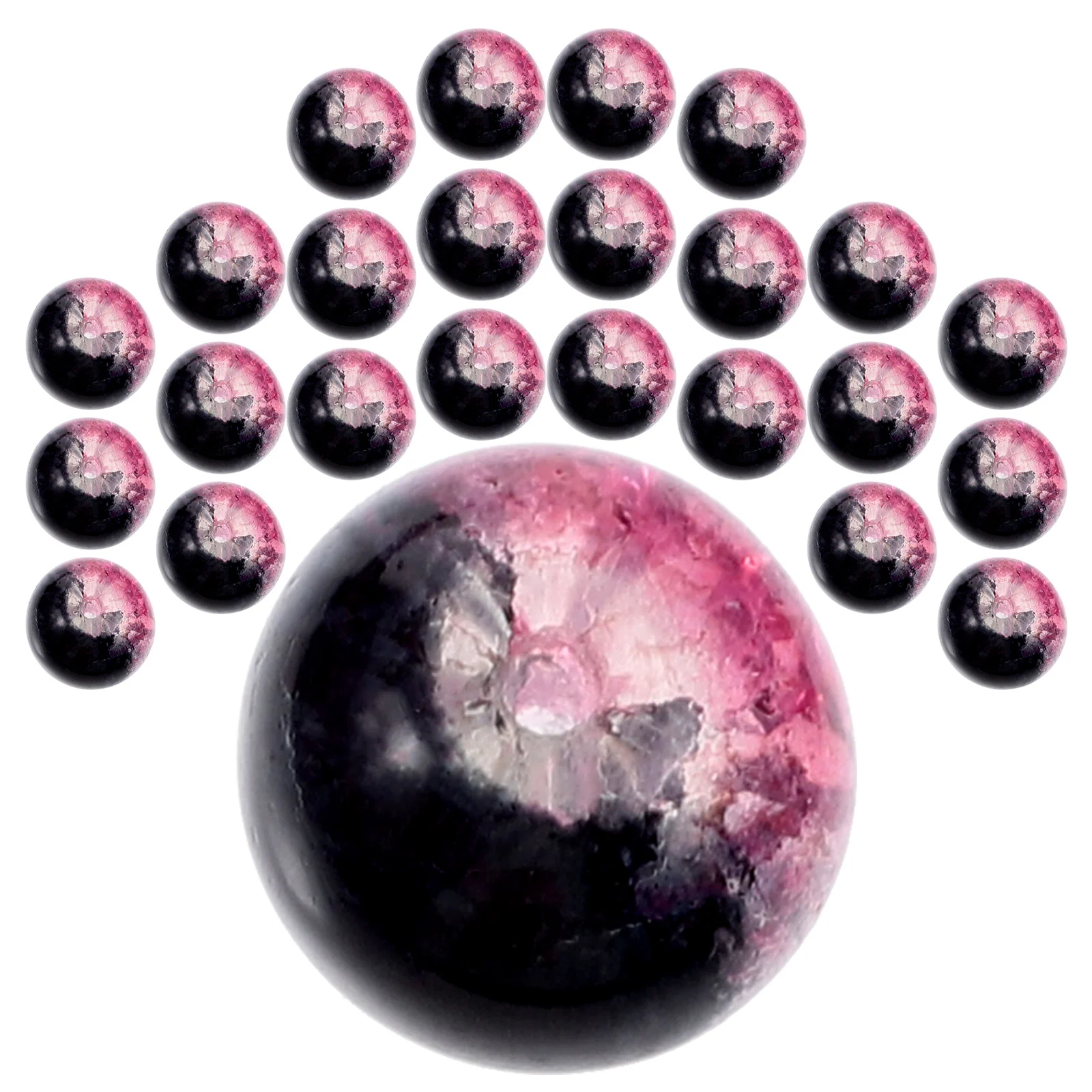 150 шт. стеклянные бусины для изготовления ювелирных изделий принадлежности