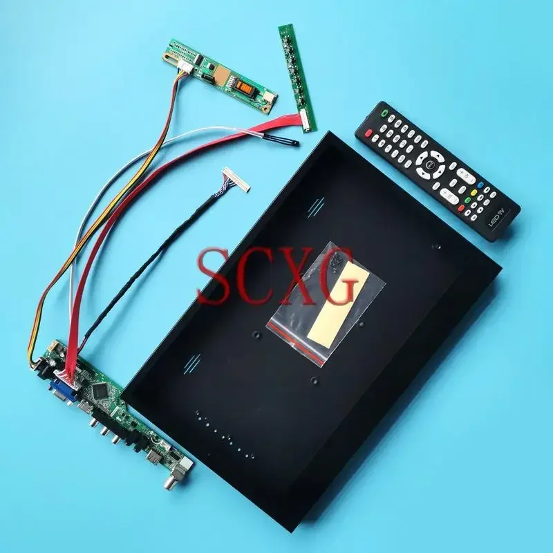 Для LP154WX4-TLA3/TLAB/TLB2 ТВ аналоговый драйвер + металлический корпус LVDS-30Pin 1280*800 DIY Kit VGA