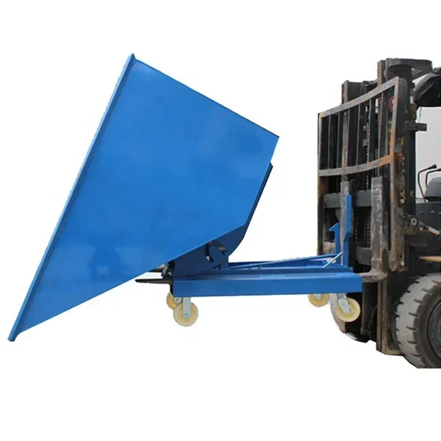 Контейнер для опрокидывания вилочного погрузчика/самоблокировщик/насадки