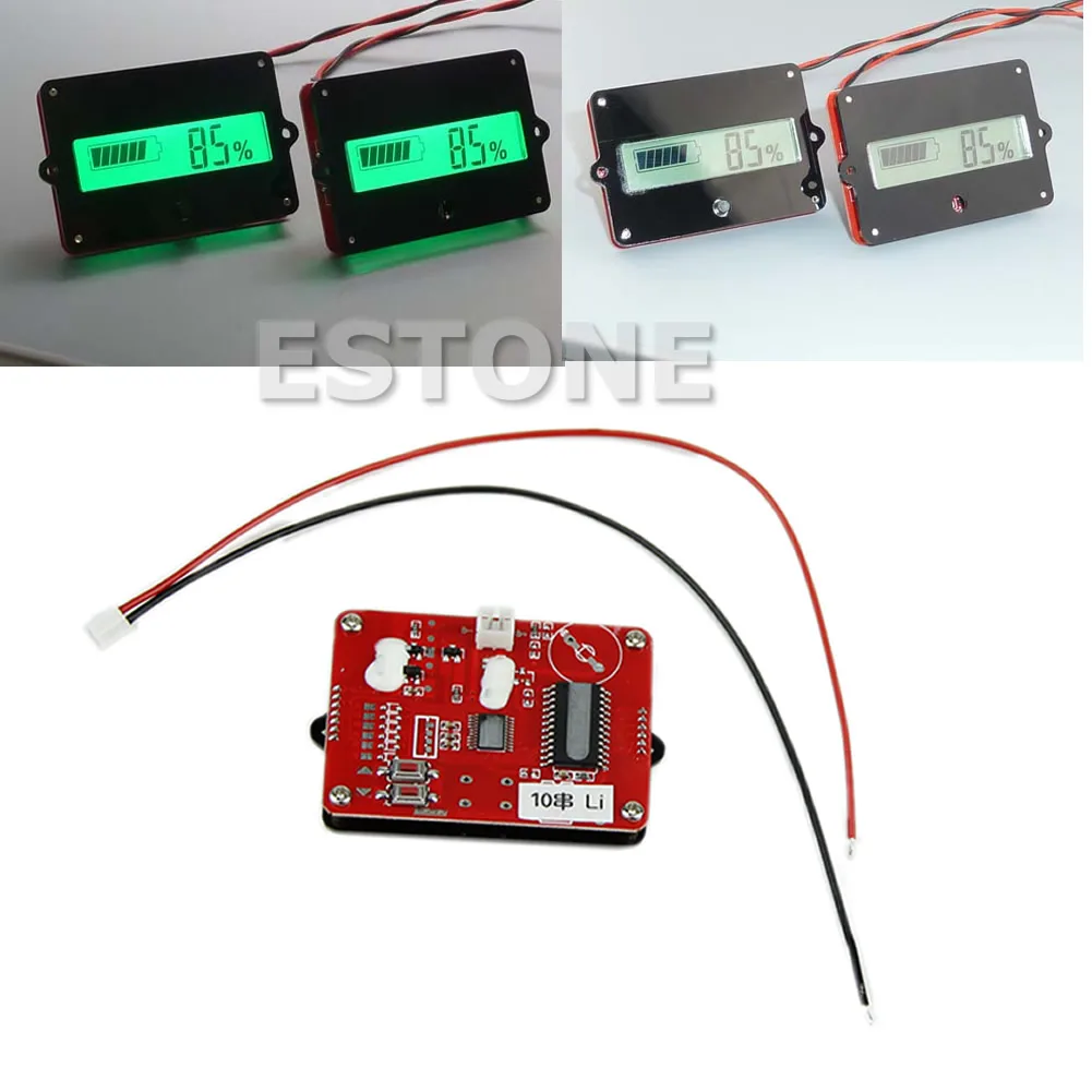 

652F Battery Capacity Tester Indicator For Lead-acid Lithium LiPo LCD 12V 24V 36V 48V