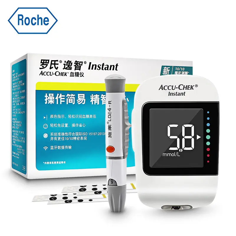 

Accu Chek Instant S Blood glucose meter Test Strips 50pcs/100pcs for the determination Blood Glucose Tester self testing kit*