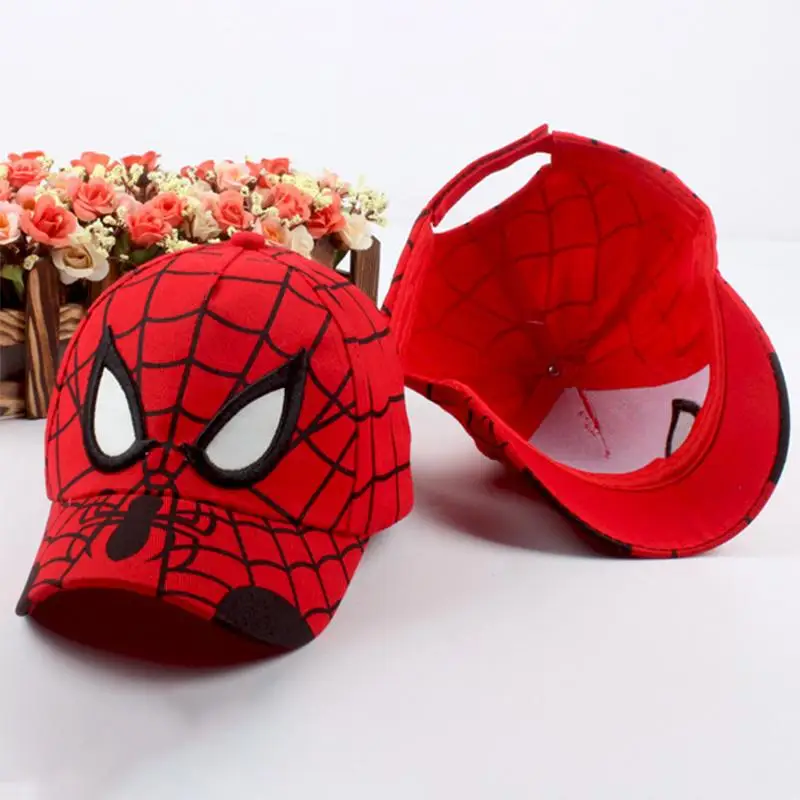 Бейсбольная кепка с изображением Человека-паука шляпа в стиле хип-хоп для женщин