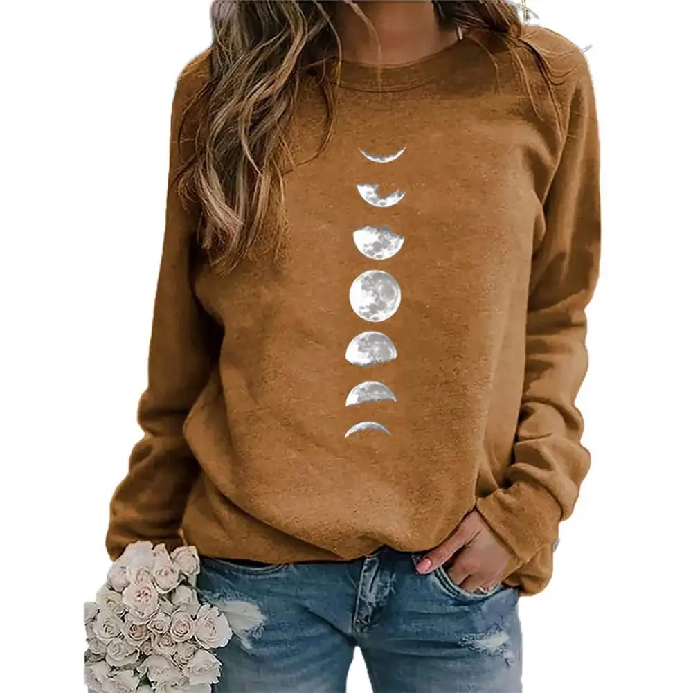 

Chic Women Blouse Casual Loose Elasticity Lightweight Lady Blouses Shirt Non-shrink Women Pullover Top