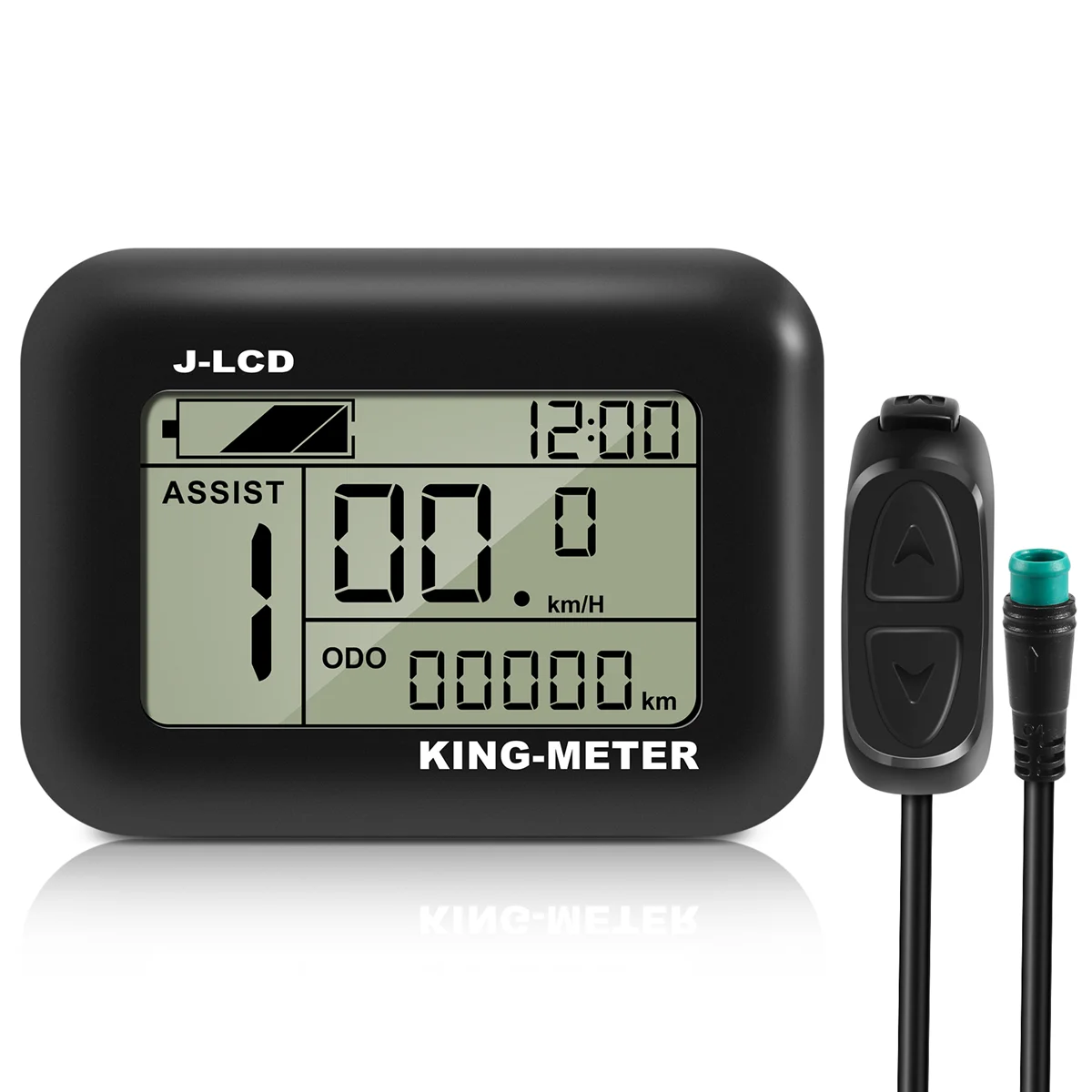 

KING-METER J-LCD Display Electric Bike Instrument Monitor E-Bike Speeder Replacement Parts Panel Bafang LED TFT Kit