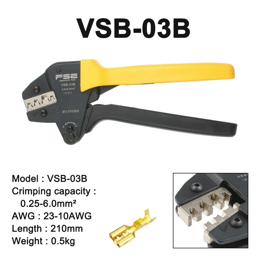 

Ручные обжимные клещи LUBAN VSB-30J